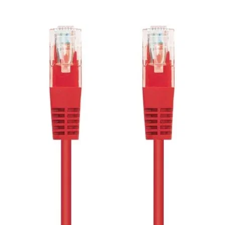 Nanocable Cable de Red CAT.6 UTP AWG24 3m Rojo